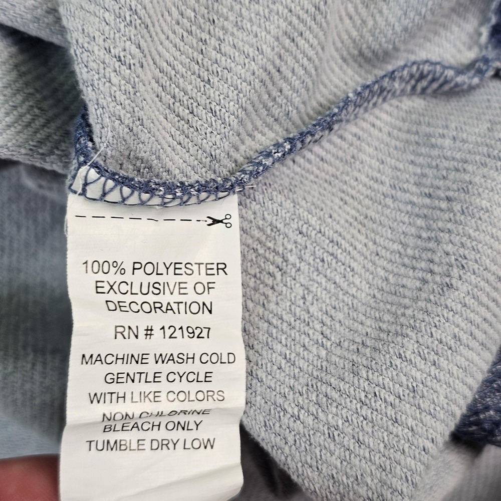 Johnnie-O Top Shelf Pullover Mens XL Blue Striped 1/4 Zip Farber Golf - Picture 7 of 11